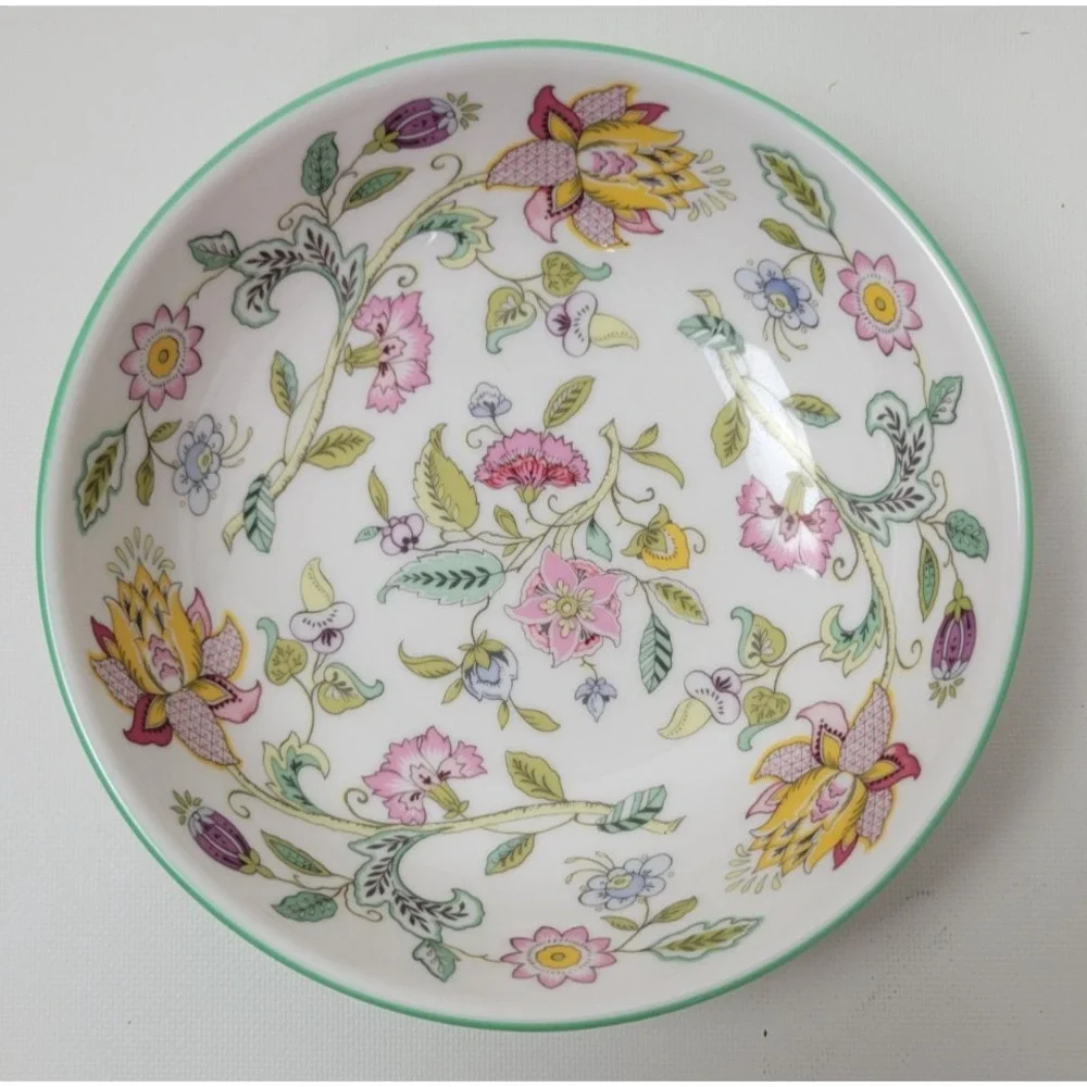Minton Haddon Hall Floral Chintz Fruit‎ Dessert Bowl 5 1/8